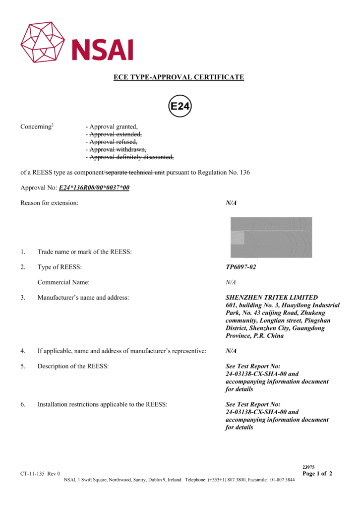 ECE R136: A Key Regulation for Electric Vehicle Safety - ebike battery ...